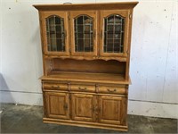 Beautiful Oak China Cabinet