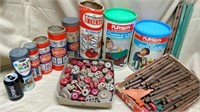 Lot Tinker Toys & Lincoln Logs