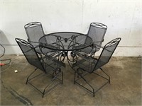 Metal Patio Set