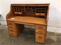 Antique Roll Top Desk