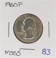 1960P Washington Quaurter MS65