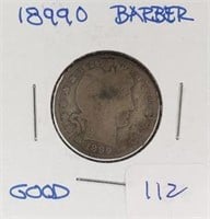 1899O  Barber Quarter G