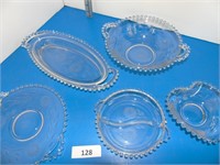 Glass Dishes and Relish Trays