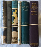 Lot of Six Detective and Mystery 1st Editions.