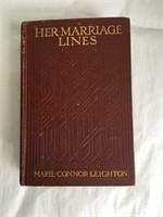 Marie C. Leighton. Her Marriage Lines. 1st.