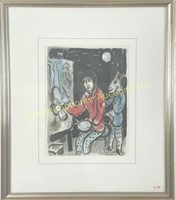 MARC CHAGALL - LITHOGRAPH BY SOLIER