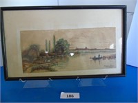 A. Styickley 1910 Water Colour