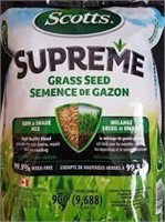 3.8 KG SCOTTS SUPREME GRASS SEED