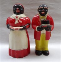 Aunt Jemima & Uncle Moses Salt & Pepper Shakers