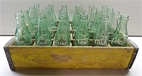 Coca Cola Wood Crates & Bottles