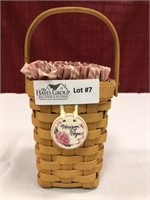 Longaberger horizon of hope basket 6”x4”x4”.