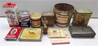Lot with Tins