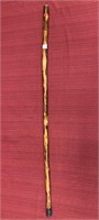 2 hand crafted walking stick