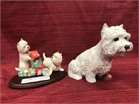 Sherratt and Simpson figurines of Westies