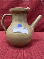 Art pottery tea pot 8”