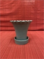 Bybee Pottery planter 8”h , 8”d