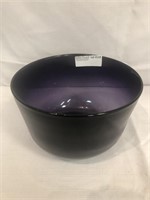 Amethyst center bowl 6”h 9.5”d