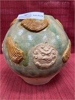 Art pottery vase 9”