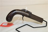 Antique Pepperbox Bar Hammer Pistol