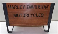 Starved Rock Harley Davidson Wood Crate
