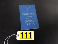 Lionel Train Operating Manual
