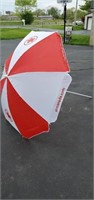 AirCanada Beach umbrella. About 52 inches wide.