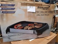 New electric grill griddle