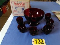 Ruby Punch Set with Original Box