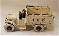 1920's Kenton cast iron toy ice truck 7 1/2”