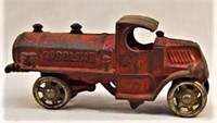1920's AC Williams cast iron Mack gasoline truck