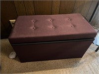 Purple Bench w/storage