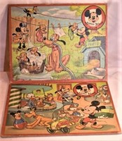 Mickey Mouse jigsaw puzzle pair by Janmar