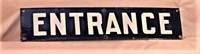 Original porcelain sign, CTA (Chicago Transit