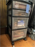 4 Drawer Organizer w/contents