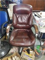 Brown office chair Worn