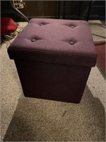 Purple Storage Bin