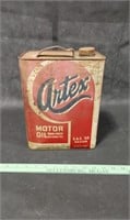 Early Artex Motor Oil Can