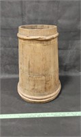 Early Wooden Banded Churn