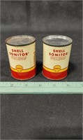 2 Early Shell Sonitor Cans