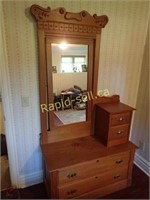 Cheval Dresser - Antique