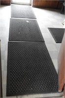 Lot #4001 - (4) Commercial Entry way mats 3ft