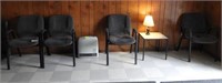 Lot #4003 - (4) Commercial upholstered open arm