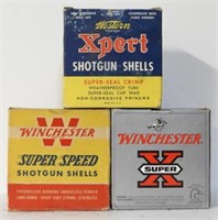Lot #4054 - (3) Boxes of 12 gauge shotgun shell
