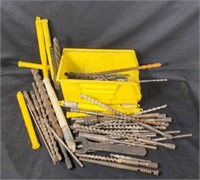 Large Assortment of Hammer Drill Bits & Rebar