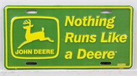 John Deere License Plate Sign