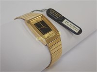 Seiko Quartz Mens Gold Wrist Watch