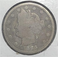 1883-P Liberty Head w/Cents VF