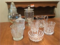 A Group of Various Glass Articles
