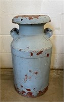 Old Antique Milk Can with Lid