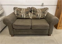 Two Seater Loveseat with Cushions